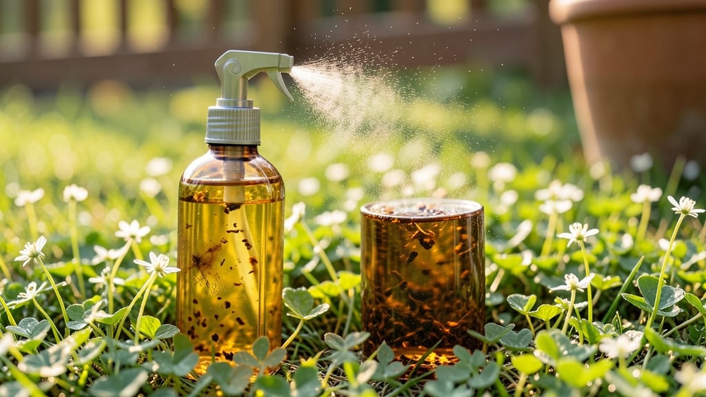 Essential Oil Herbicide Spray