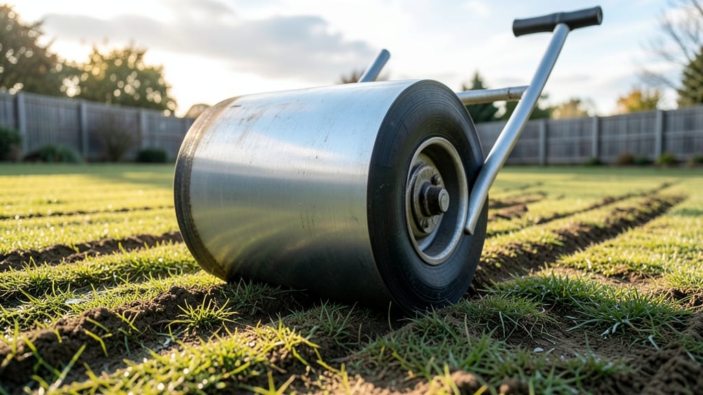 Using a Lawn Roller for Leveling