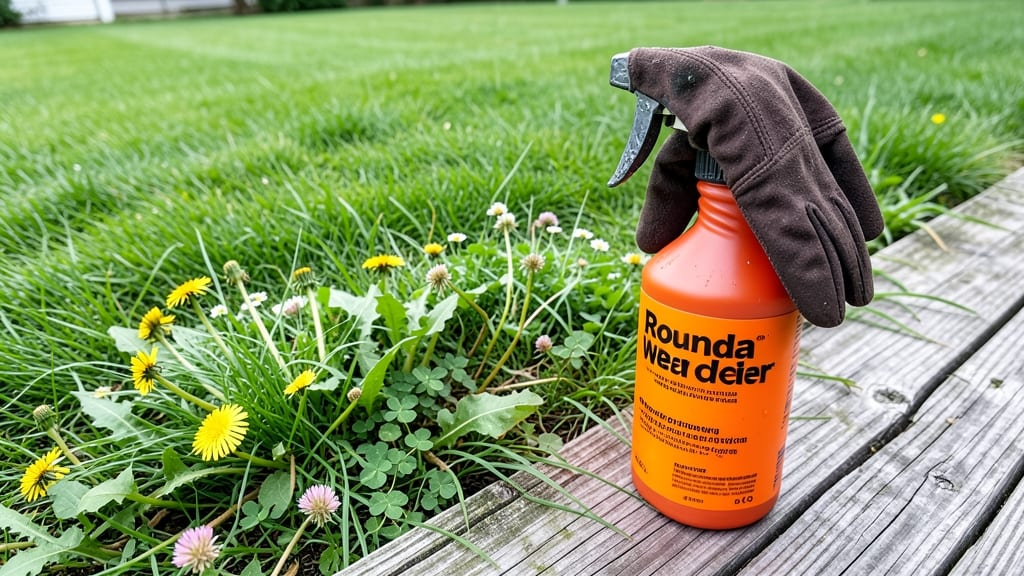 Roundup for Lawn Weeds: Targeted Kill in 24 Hours Without Harming Grass