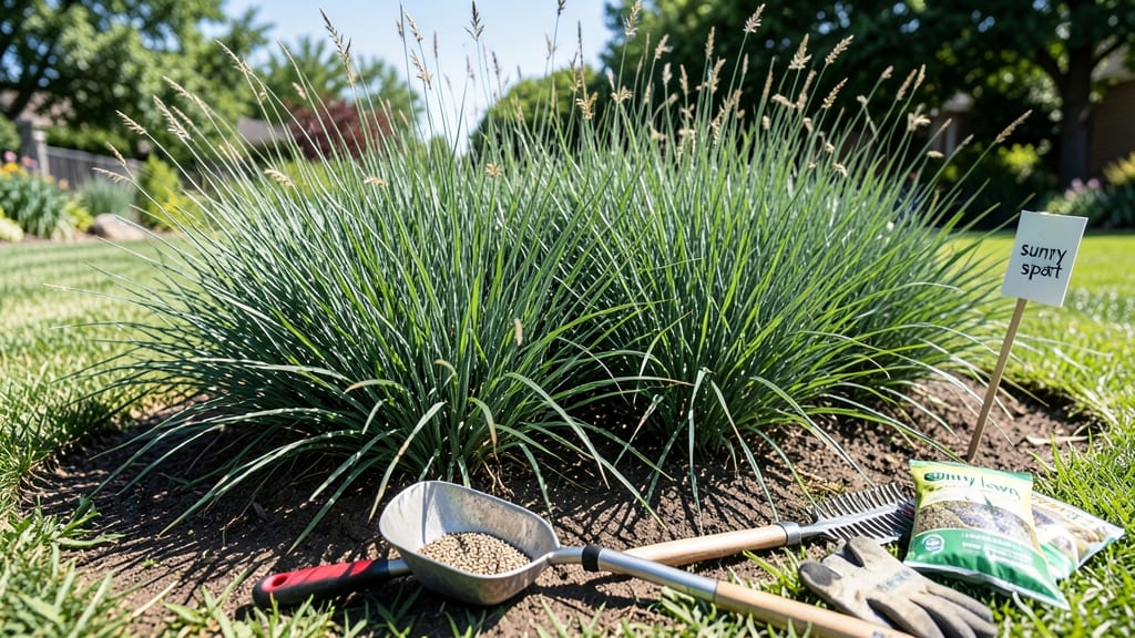 Sunny Lawn Grass Seed: Fast-Germinating Blend for Vibrant Green Coverage