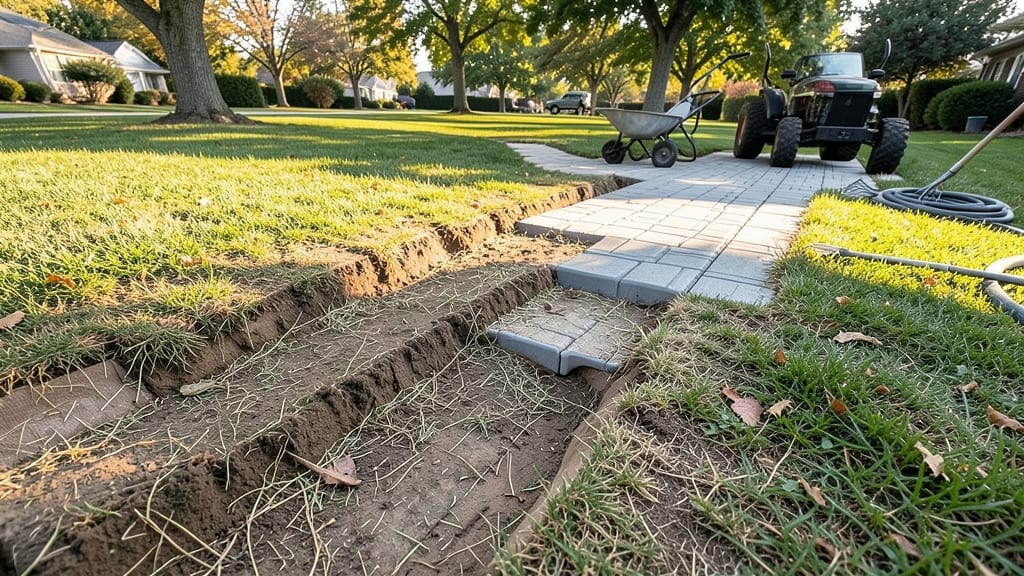 Installing a Temporary Pathway