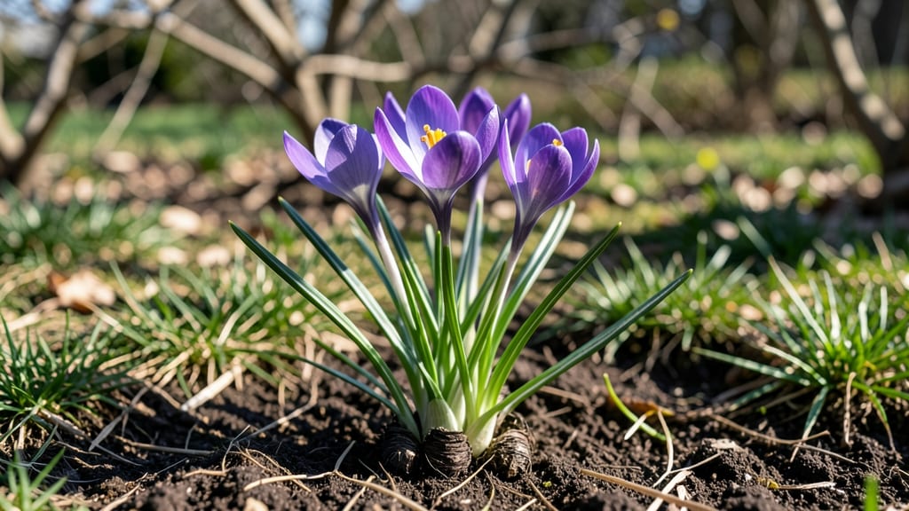 Growing Crocus in Lawn: Early Spring Blooms That Brighten Dull Grass