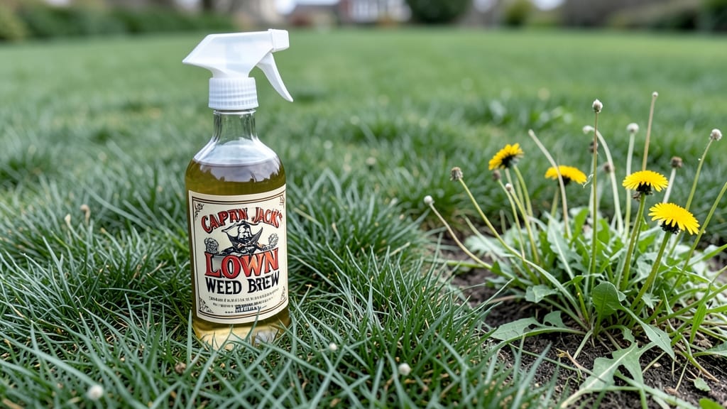 Captain Jack's Lawn Weed Brew: Targeted Burn in 48 Hours Without Harming Grass
