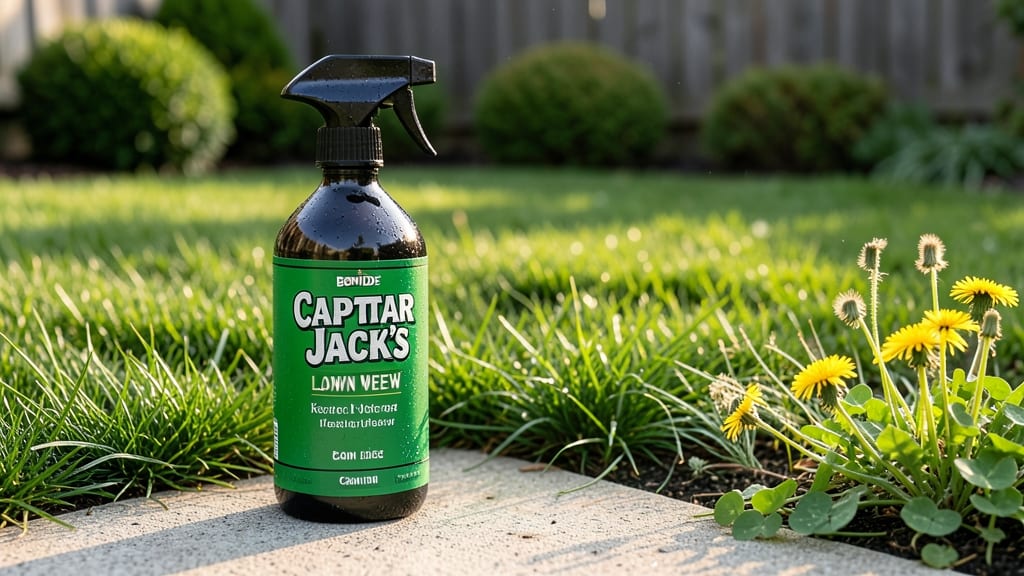 Bonide Captain Jack's Lawnweed Brew: Targeted Weed Killer That Works in 24 Hours