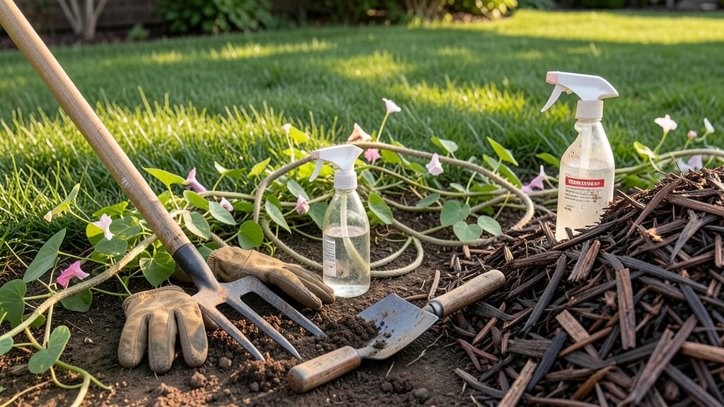 Bindweed in Lawn: Precision Pulling for Spotless Turf Without Regrowth