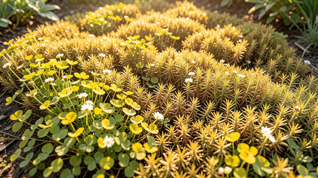 Sunny Yellow Clover And Golden Thyme