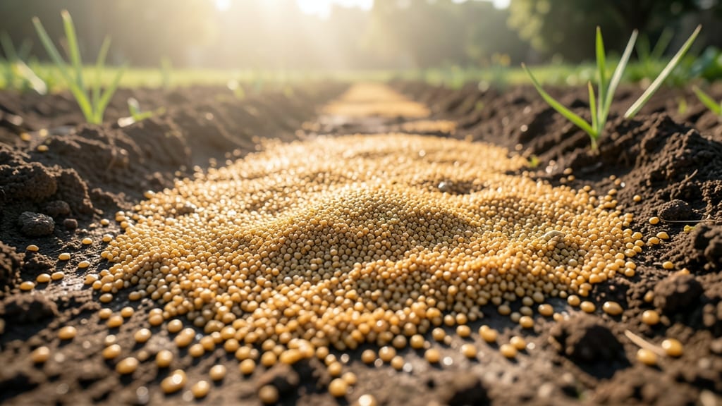 Corn Gluten Meal Pre-Emergent Barrier