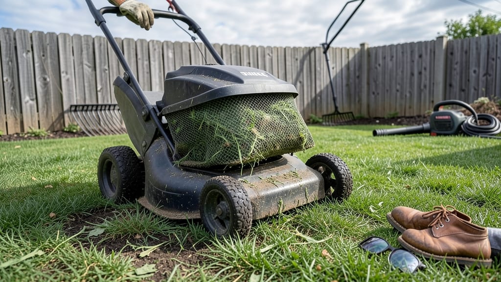 Mowing Leaves Into Lawn: Mulching Magic for Nutrient-Rich Grass