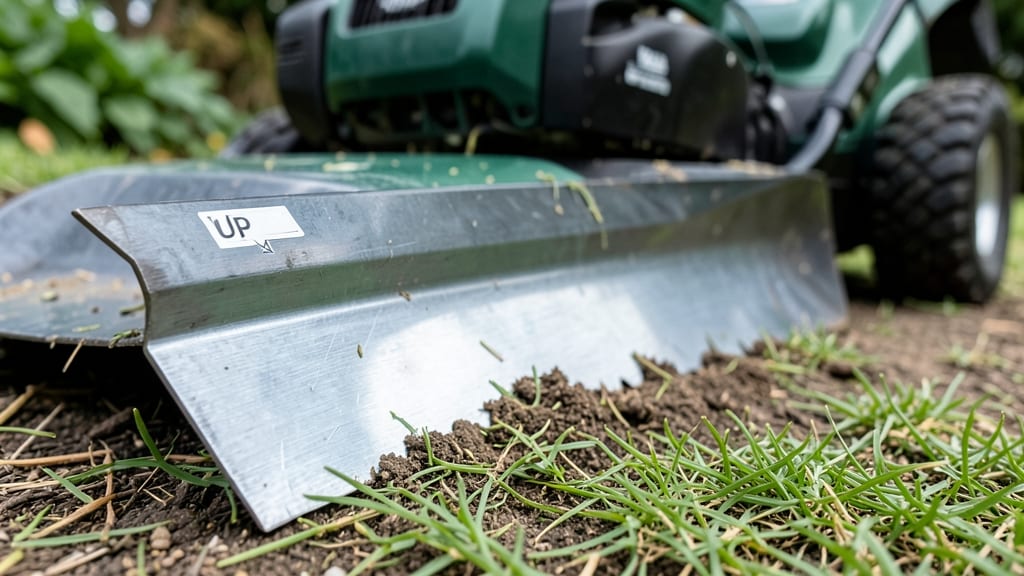 Which Side of the Lawn Mower Blade Is Up: Sharp Edge Facing Upward Explained