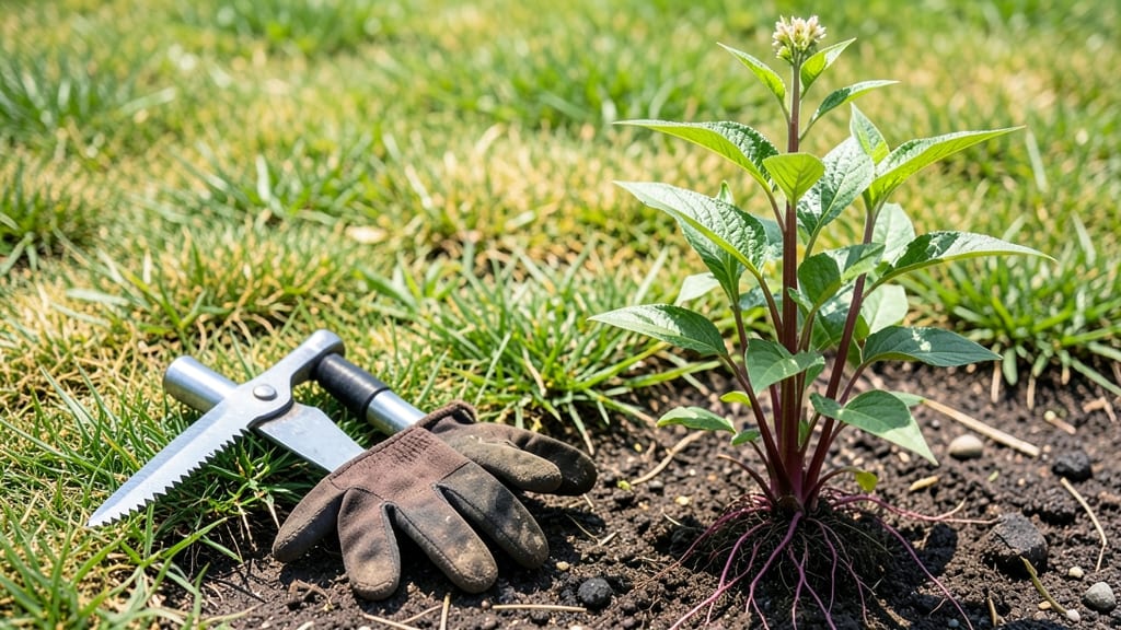 Pigweed in Lawn: Eradicate With Vinegar-Salt Spray in 24 Hours