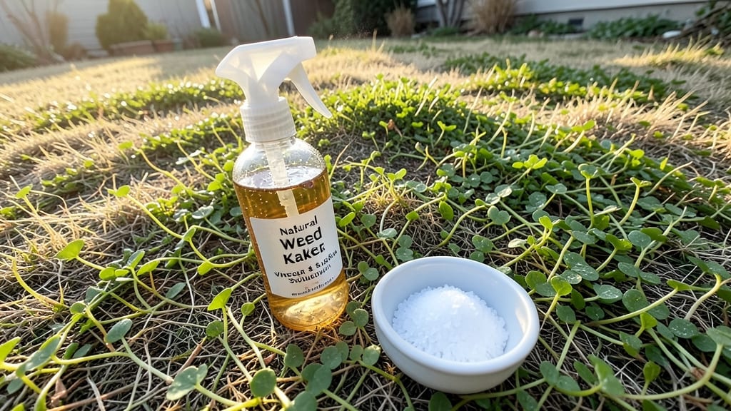 Vinegar Salt Spray Solution