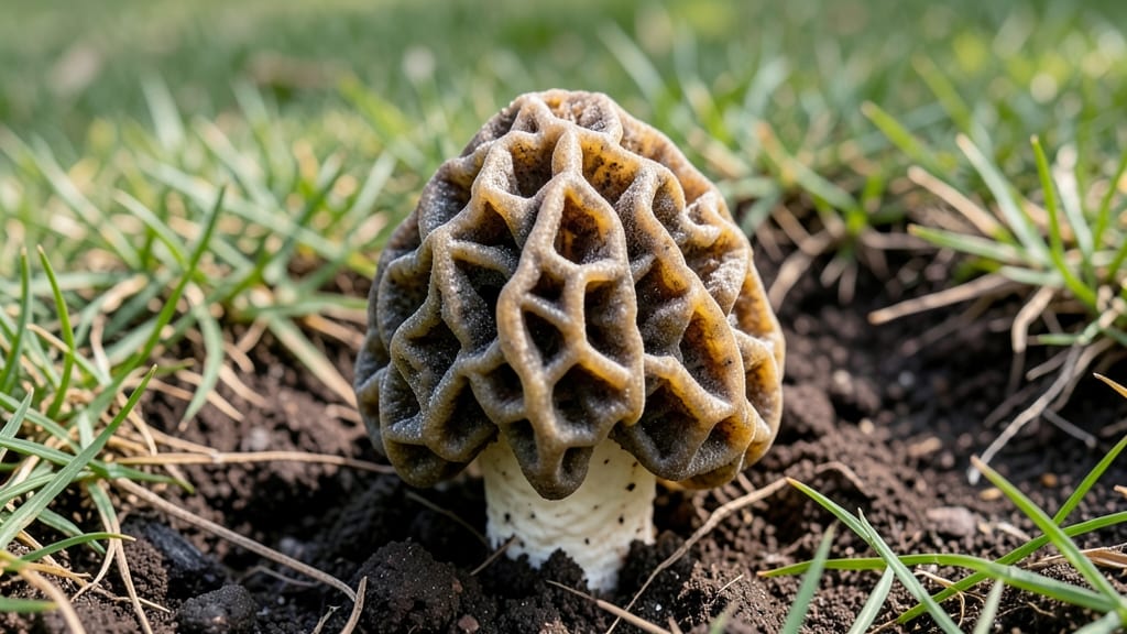 False Morel Mushroom Dangerous Features