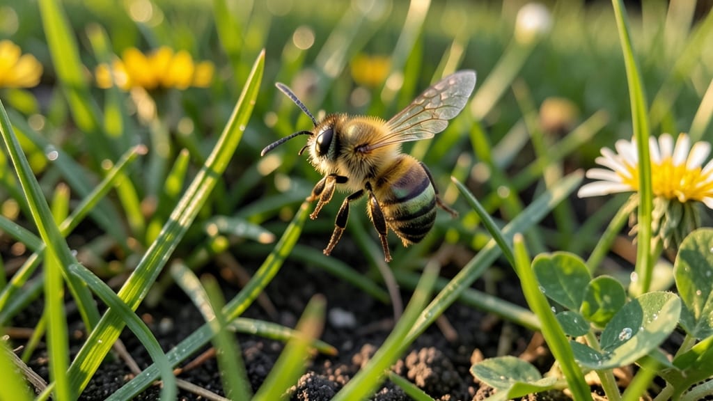 Flying Insects in Lawn: Grub-Free Grass in 48 Hours