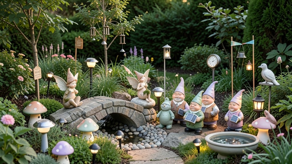 Solar Powered Lawn Ornaments: Effortless Lighting That Glows All Night