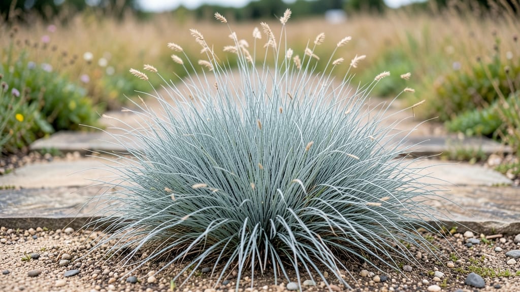 Blue Fescue Lawn: Drought-Resistant Beauty for Low-Maintenance Elegance