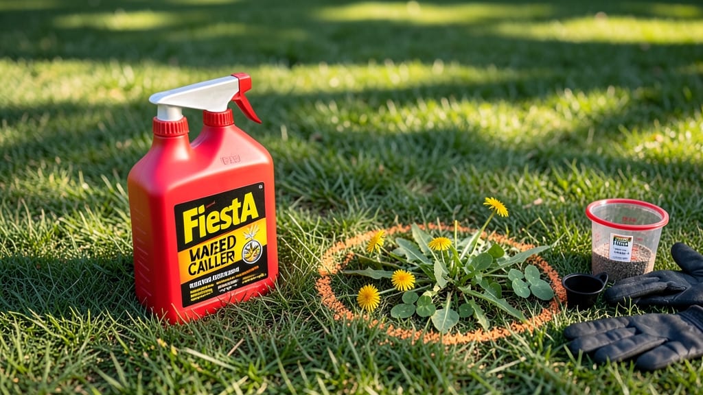 Fiesta Lawn Weed Killer: Targeted Spray That Vanishes Weeds in 24 Hours